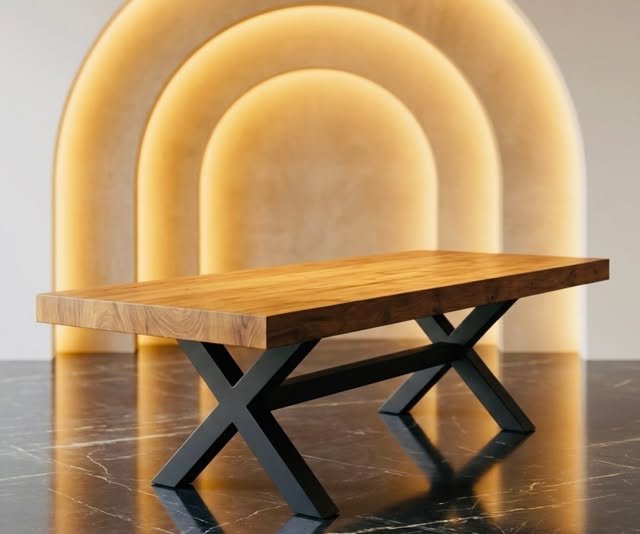 Dining: Timber and sculptural form